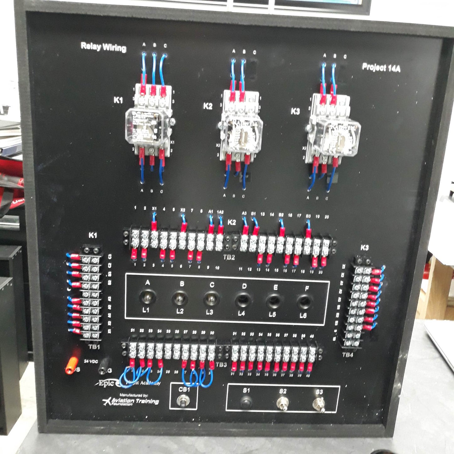 Board 15 - WR Relay Panel