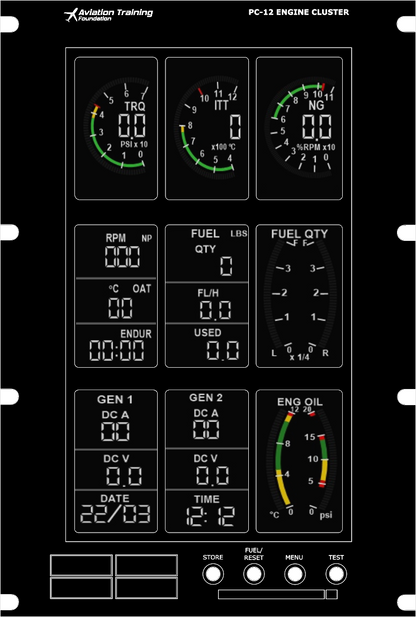 Pilatus PC-12 EIS Display | Plug & Play